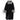 Whole Mink Long Coat Faux Fur Coat - Black Luxury Artificial Fur Jacket